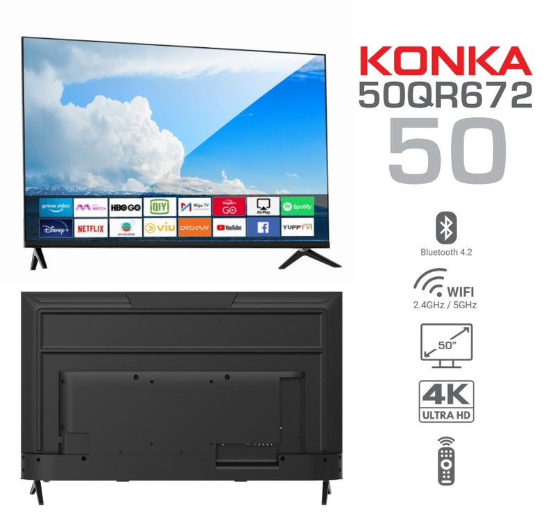 50QR672 50" 4K UHD LED ANDROID TV