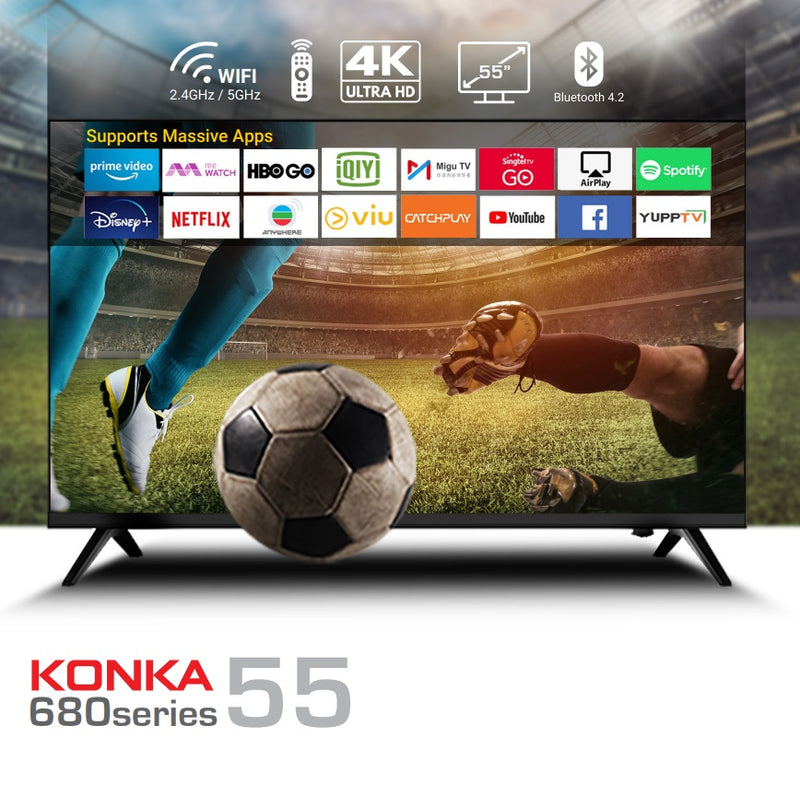 55QR680 55” UHD LED ANDROID TV