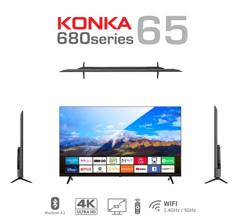 65QR680 65” UHD LED ANDROID TV